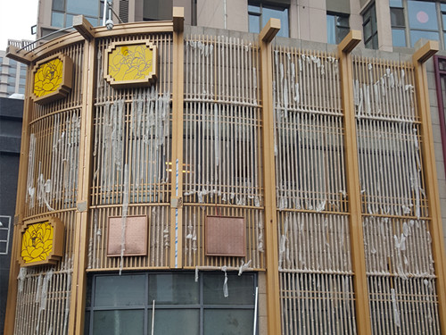 酒店門頭裝飾