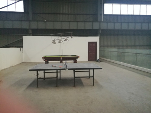 鑫馬廠區(qū)娛樂室